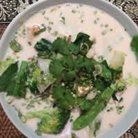 Vegetable curry at Arun at Samui in Koh Samui