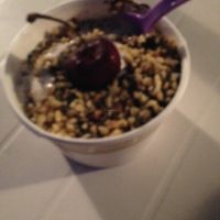 Vegan hot fudge sundae :D at Ice Cream Cafe in Orleans