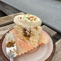Miso hazelnut cupcake   at Café Schwestis in Sachsen