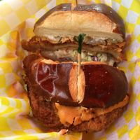 Chik’n sandwich at Atlas Meat-Free Delicatessen in Miami