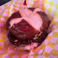 Get the burnt tips  at Atlas Meat-Free Delicatessen in Miami