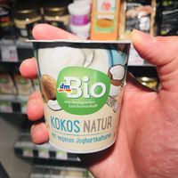 Yoghurt  at DM in Sarajevo