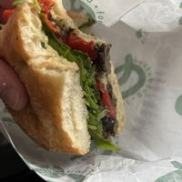 Portobello vegan sandwichh  at Alchemy in Hilliard