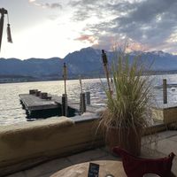 Nur zu einem Kaffee hier gewesen  at TerrasSee in Toscana