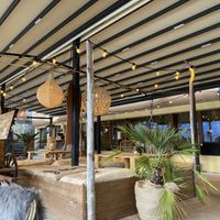 Restaurant draussen   at TerrasSee in Toscana