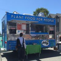 the truck at Plant Food for People in Los Angeles