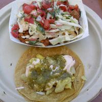 the boat and breakfast taco at Plant Food for People in Los Angeles