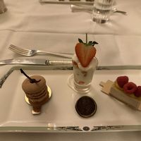 Second course of select pastries.  at Drawing Rooms at Merrion Hotel in Dublin