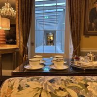 View from the drawing room we were seated in.  at Drawing Rooms at Merrion Hotel in Dublin