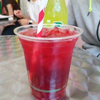 Hibiscus ice tea at Radio Taco in Chippendale