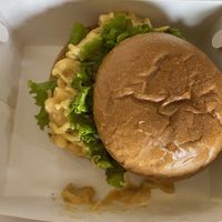 Burger with Mac  at Plant Theory Ubud by MIR Group in Bali