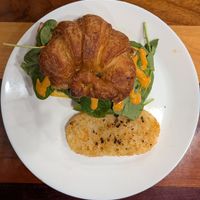 Breakfast Sammy at The Dusted Cup in Portland