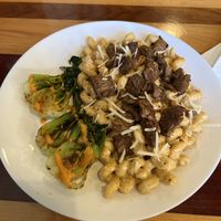 Special: The Mac Plate!!!! Amazing mmm  at The Dusted Cup in Portland