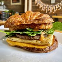 Breakfast Sammy   at The Dusted Cup in Portland