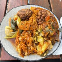 Veganer Teller - sooo lecker  at NURAY'S KITCHEN in Immenstadt