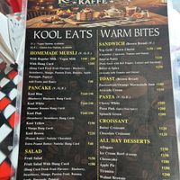 Menú 1  at Kool Korner Kaffe in Rajasthan