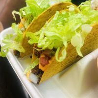 Crunchy tacos  at Supernatural Kitchen in Miami Beach