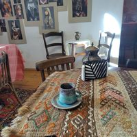 Some table cloths are unfortunately made from wool but there are plenty that aren't - wool and leather are often used in Armenia so be aware you'll come across a lot of it. at Lusik Aguletsi House-Museum and Art Cafe in Yerevan