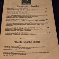 Some vegetarian starters at Bangkok-Eck in Steiermark