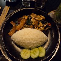 Pad Kra Pao vegan at Bangkok-Eck in Steiermark