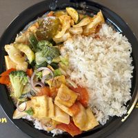 Lunch plate  at Phở Na Vegi in Zurich