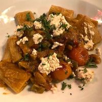 Tuscan Rigatoni at DIX Lounge in Vancouver