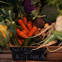 Organic shop at SAM - Powisle in Warsaw
