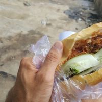 Lots of great fillings at Banh Mi Chay Tam Duc in Hue