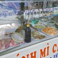 Fresh ingredients for you to see at Banh Mi Chay Tam Duc in Hue