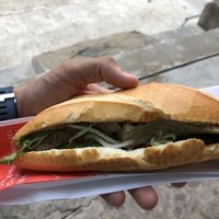 Vegan banh mi at Banh Mi Chay Tam Duc in Hue