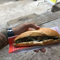 Vegan banh mi at Banh Mi Chay Tam Duc in Hue