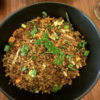 Reis mongolisch  at June Bistros in Central Province