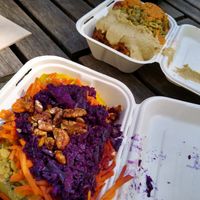 Veganistan & Habibi kumpir at Schrebergarten in Mainz