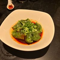 Vegan spicy wontons at Din Tai Fung 鼎泰豐 in Vancouver