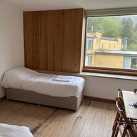 Room   at Centre for Alternative Technology Cafe in Machynlleth