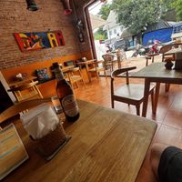 Inside  at Manolo’s Taco Bar in Luang Prabang Province