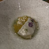 Dessert: Pineapple and Coconut  at Lancava Restaurant in Kedah