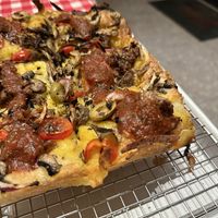 Vegan pizza   at Billy's Pizza Tavern Dorćol in Grad Beograd