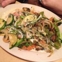 veg fajitas on rice at Carlito's Mexican Bar and Grill in Pooler