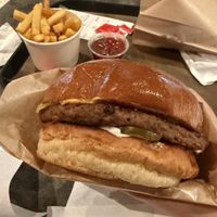 Peawe vegan burgerr  at Stekt Burger & Stuff (Mall Of Scandinavia) in Stockholms Län