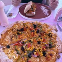 pumpkin pizza & Ciabatta  at Alya All Day Concept in Ayia Napa