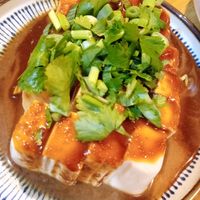 Marinated tofu at Jin's Bistro 1140 in Wien