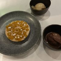 Banana rum sorbet was so delicious   at Tmun Restaurant (Mgarr Harbour) in Gozo