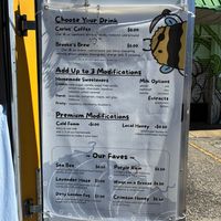 Menu   at CB Coffee and Tea in Pensacola