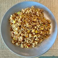 Pineapple fried rice  at Garage Restaurant in Abu Dhabi