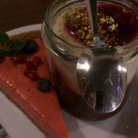 Desserts at Vege Miasto in Warsaw