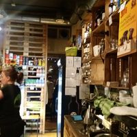 Counter area at Vege Miasto in Warsaw