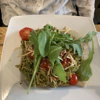 Pest pasta rich in flavours at Vege Miasto in Warsaw