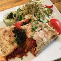 tortilla at Vege Miasto in Warsaw