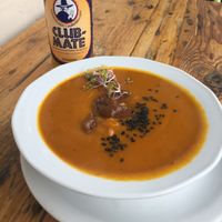 Soup at Vege Miasto in Warsaw